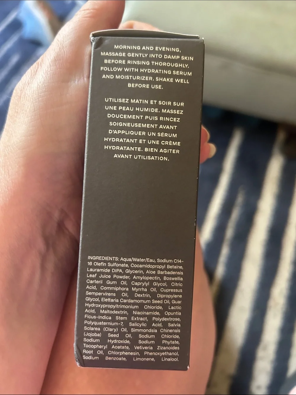 Twentynine palms facial cleanser